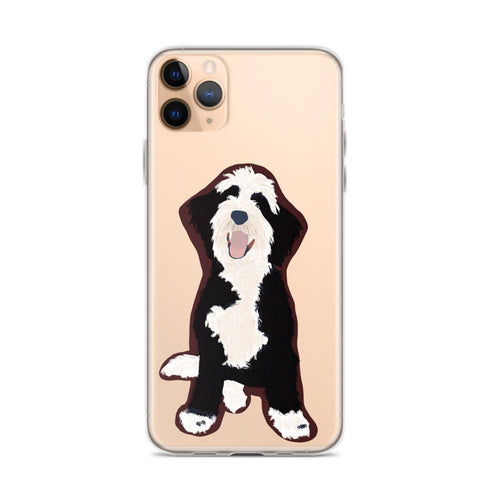 Bernedoodle iPhone Case